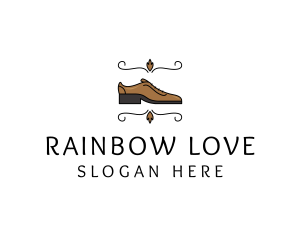 Smart Mens Leather Shoe logo design