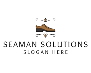 Smart Mens Leather Shoe logo design