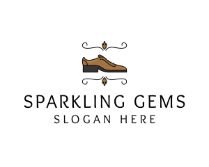 Smart Mens Leather Shoe logo design