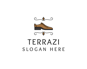 Smart Mens Leather Shoe logo design