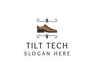 Smart Mens Leather Shoe logo design