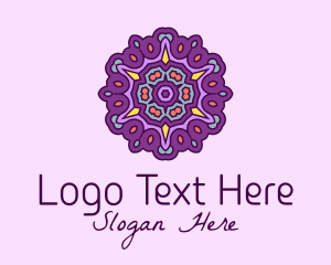 Purple Floral Decor  Logo