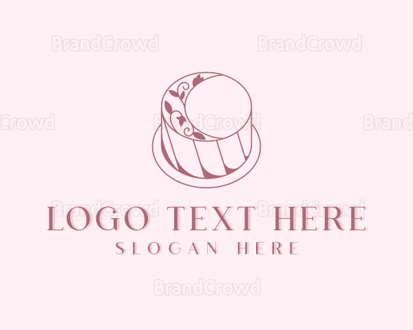 Wedding Cake Dessert Logo