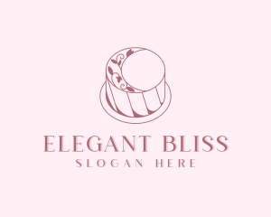 Wedding - Wedding Cake Dessert logo design