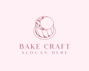 Wedding Cake Dessert logo design