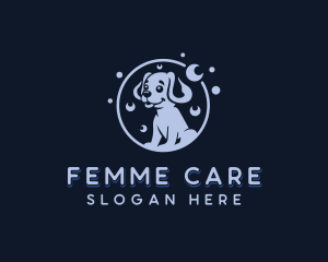 Puppy Dog Pet Care logo design