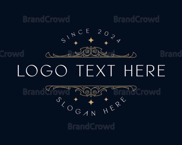 Decorative Luxury Ornament Logo