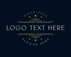 Vintage - Decorative Luxury Ornament logo design