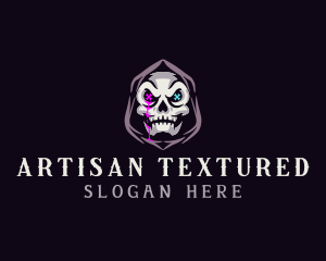  Skeleton Death Skull logo design