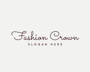 Signature Fashion Business logo design