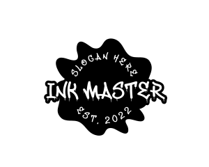Ink Tattoo Wordmark logo design