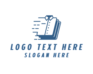 Clothes - Fast Shirt Clothing logo design