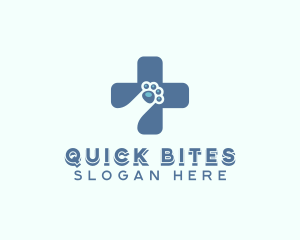 Paw Cross Veterinarian logo design