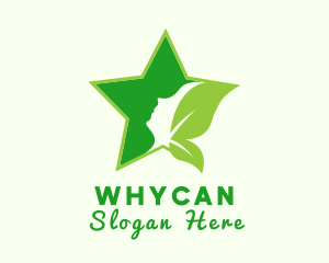 Healthy Lifestyle - Star Natural Beauty Woman logo design