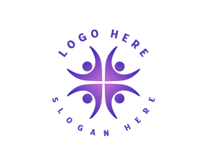 Person - People Community Foundation logo design