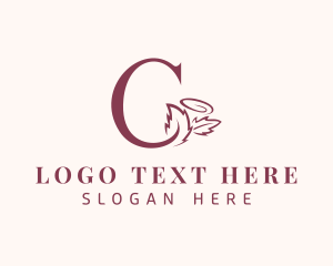 Natural - Rose Garden Letter C logo design