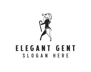 Gentleman - Pony Horse Gentleman logo design