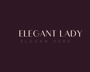 Elegant Feminine Lifestyle logo design