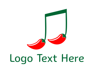 Hot - Hot Chili Music logo design