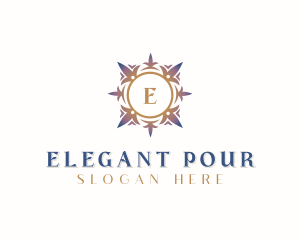 Floral Elegant Florist logo design