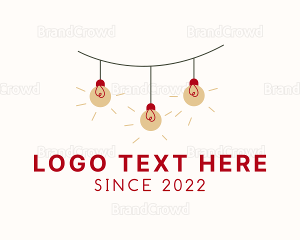 Bulb String Lights Logo