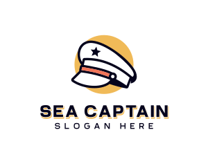 Captain Pilot Hat logo design