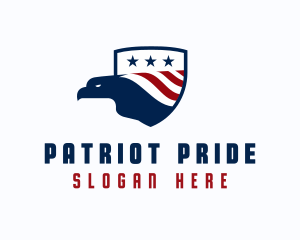 American Eagle Shield logo design