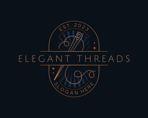 Needle Thread Seamstress logo design