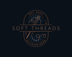 Needle Thread Seamstress logo design