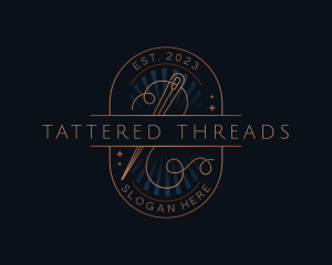 Needle Thread Seamstress logo design