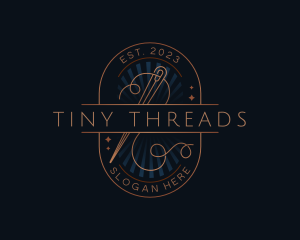 Needle Thread Seamstress logo design