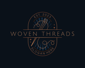 Needle Thread Seamstress logo design