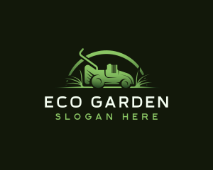 Greenery - Lawn Mower Landscaping logo design