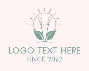 TCM - Sunrise Needle Acupuncture logo design