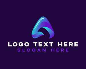 Letter A - Business Marketing Media logo design