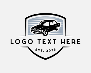 Luxury Car Mechanic Logo