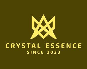 Royal Crown Crystal logo design