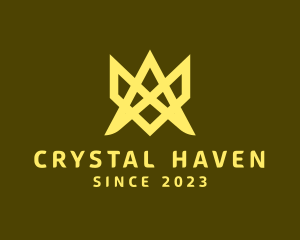 Royal Crown Crystal logo design