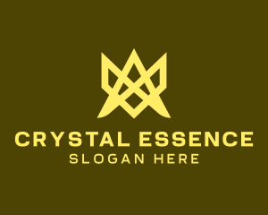 Royal Crown Crystal logo design