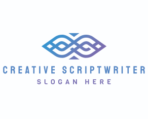 Creative Gradient Loop logo design