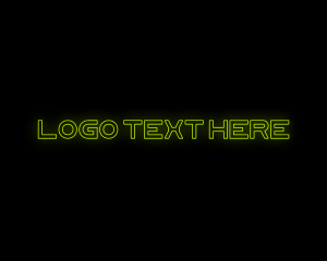 Youtube - Futuristic Tech Hacker logo design