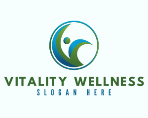 Nature Leaf Wellness logo design