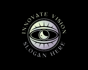 Mystic Moon Eye logo design