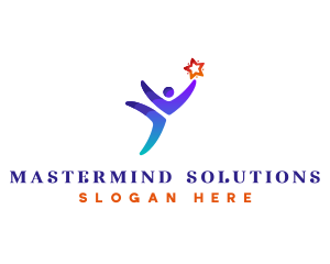 Master - Human Star Success logo design