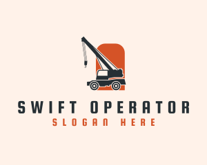 Construction Tower Crane logo design