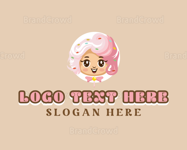 Sweet Cotton Candy Logo