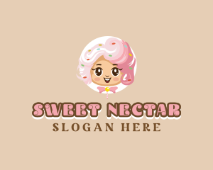 Sweet Cotton Candy logo design