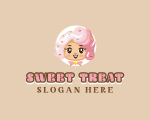 Sweet Cotton Candy logo design