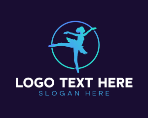 Theater - Ballet Dance Performer logo design