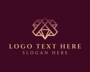Gem - Elegant Diamond Letter A logo design